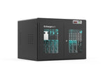 ChargeTech UV Clean & Charge 2.0 Lockable 10-Unit Laptop Storage Cabinet, Black Steel (CT-300107SS)