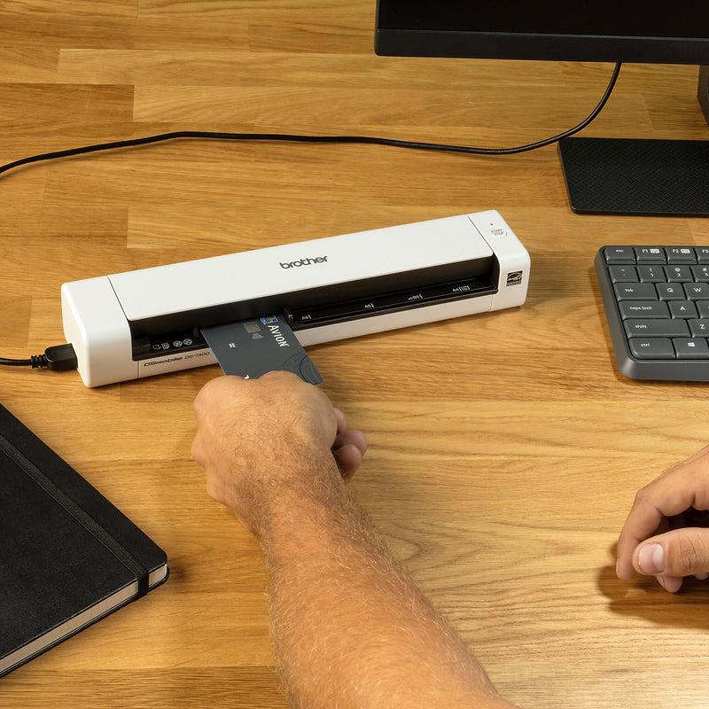 Brother DSmobile DS-740D Duplex Portable Scanner White