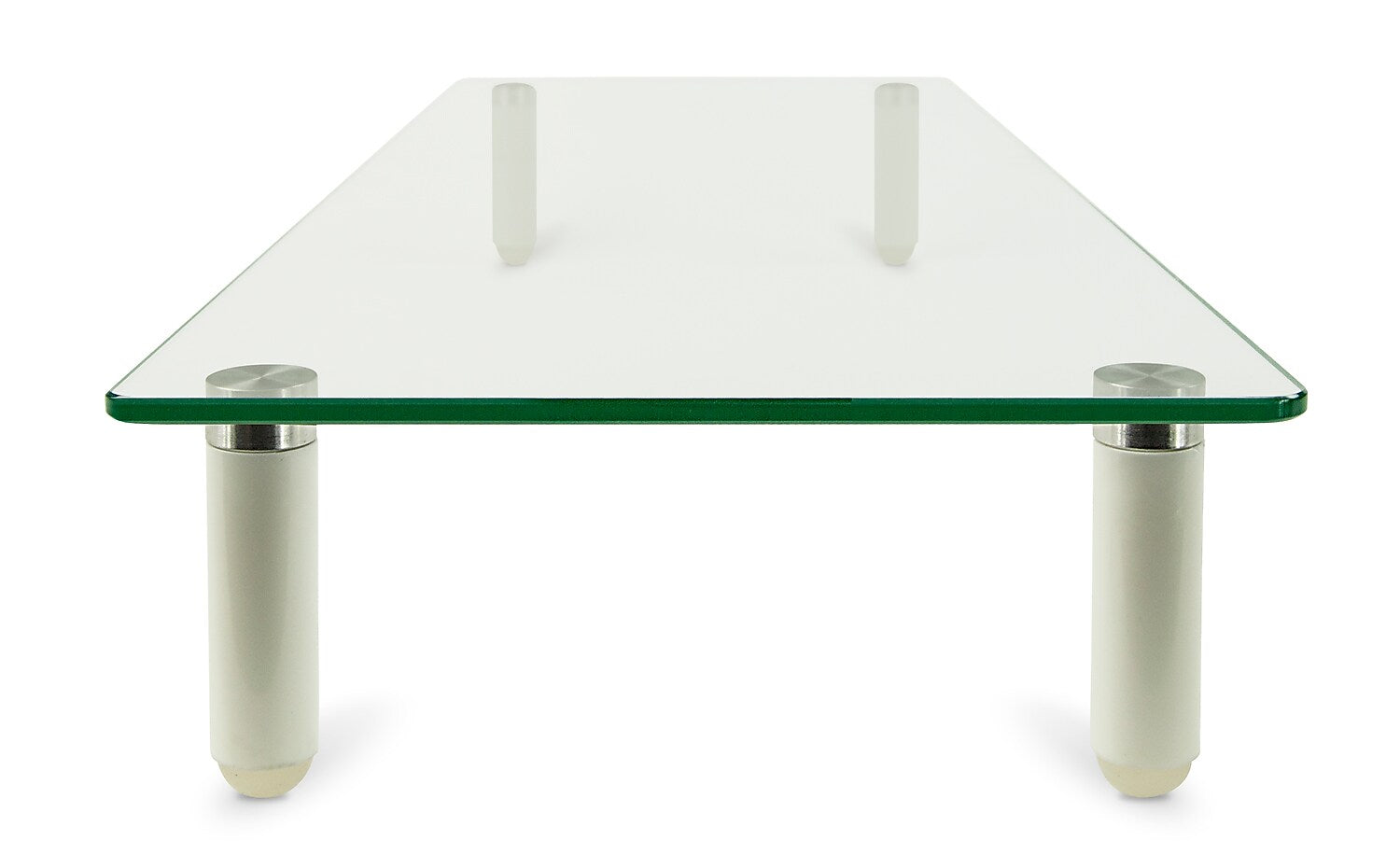 Mount-It! Glass Monitor & Laptop Desk Riser, Supports up to 44 lbs., Clear (MI-7263)