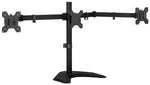 Mount-lt! Adjustable Triple Monitor Stand, Up to 27", Black (MI-2789)