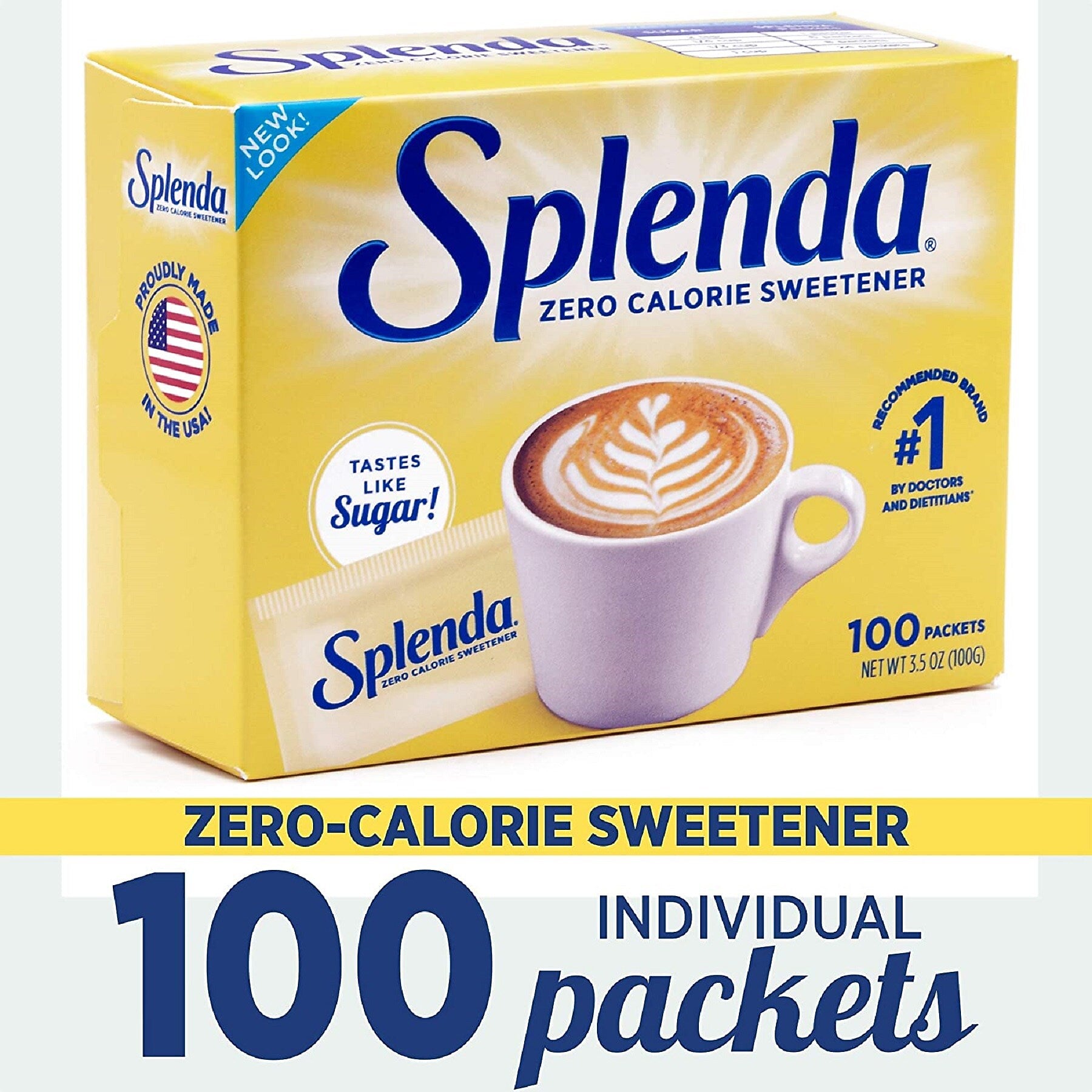 Splenda Artificial Sweetener Packets, 100/Box (HFP20002)