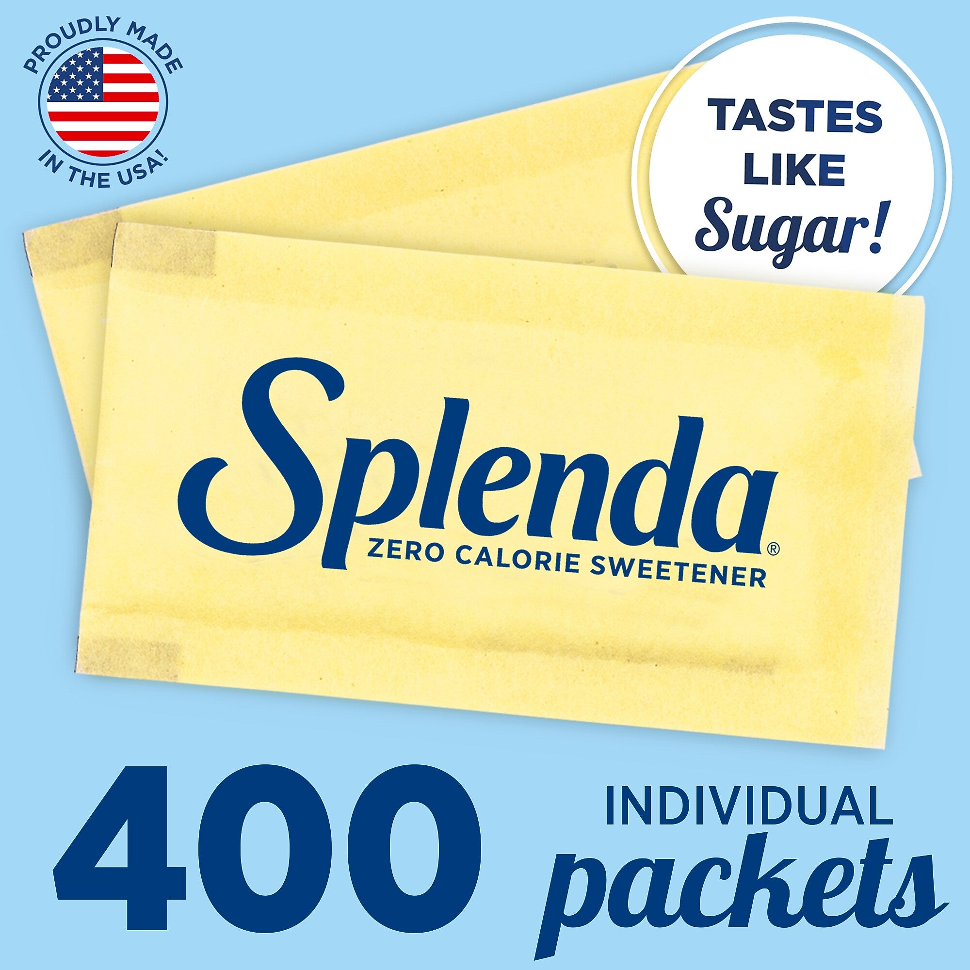 Splenda Artificial Sweeteners Packet, 400/Box (HFP20041)