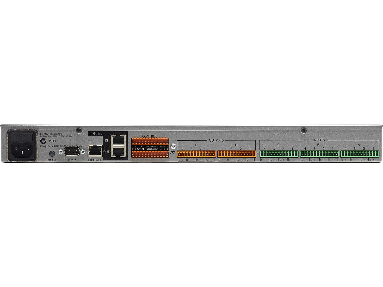 Harman BSS BLU-101 Conferencing Processor with AEC, Multicolor