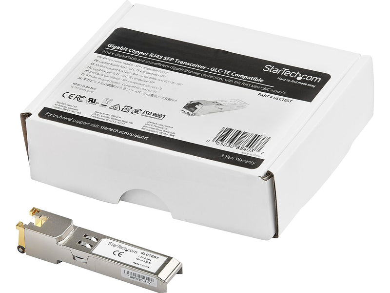 StarTech SFP Transceiver (GLCTEST)