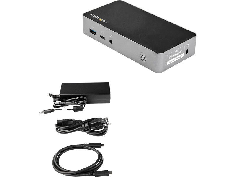 StarTech Dual Monitor Docking Station for Mac and Windows Laptops (DK30CHHPD)