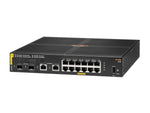Aruba 6100 12-Port Gigabit Ethernet Managed Switch, 10/100/1000 Mbps, Black (JL679A#ABA)