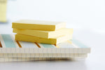 Post-it Greener Recycled Notes, 3" x 3", Canary Collection, 100 Sheet/Pad, 12 Pads/Pack (654-RP-YW)