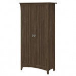 Bush Furniture Salinas 63" Tall Storage Cabinet with 4 Shelves, Ash Brown (SAS332ABR-03)