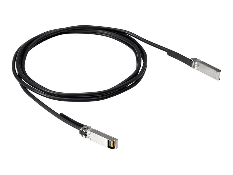 HPE Aruba 10' SFP56 to SFP56 50GBase Direct Attach Cable, Black (R0M47A)