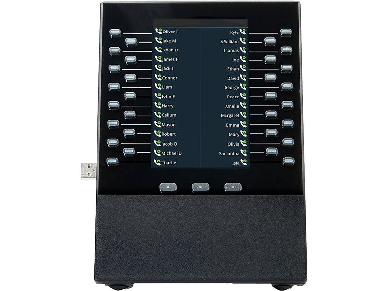 Polycom VVX EM50 Expansion Module, Black (85X07AA)
