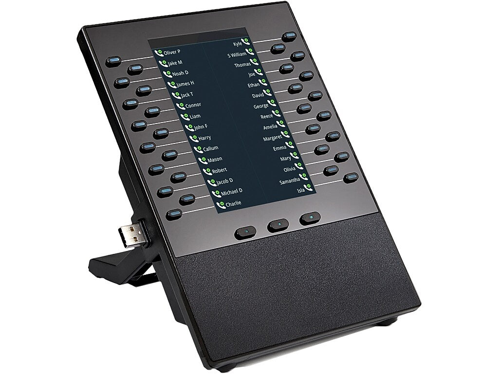 Polycom VVX EM50 Expansion Module, Black (85X07AA)