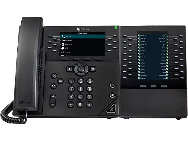 Polycom VVX EM50 Expansion Module, Black (85X07AA)