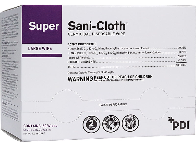 PDI Sani-Cloth Disinfecting Wipes, 50/Pack (H04082)