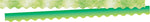 Barker Creek Double-Sided Scalloped Border, 36" x 2.25", Lime Tie-Dye and Ombré, 26/Pack (4330)