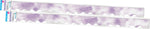 Barker Creek Double-Sided Scalloped Border, 36" x 2.25", Purple Tie-Dye and Ombré, 26/Pack (4331)