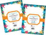 Barker Creek Kai Ola Computer Paper, 8.5" x 11", 60 lbs., Multicolored, 100 Sheets/Pack (4203)
