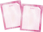 Barker Creek Tie-Dye & Ombré Computer Paper, 8.5" x 11", 60 lbs., Pink, 100 Sheets/Pack (4340)
