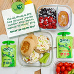 GoGo squeeZ Variety Applesauce, 3.2 oz., 20/Box (MNA04331)
