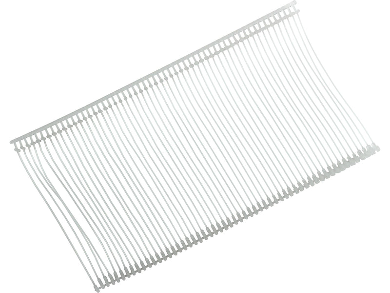 Garvey 2" Fasteners, Clear, 1000/Pack (098622)