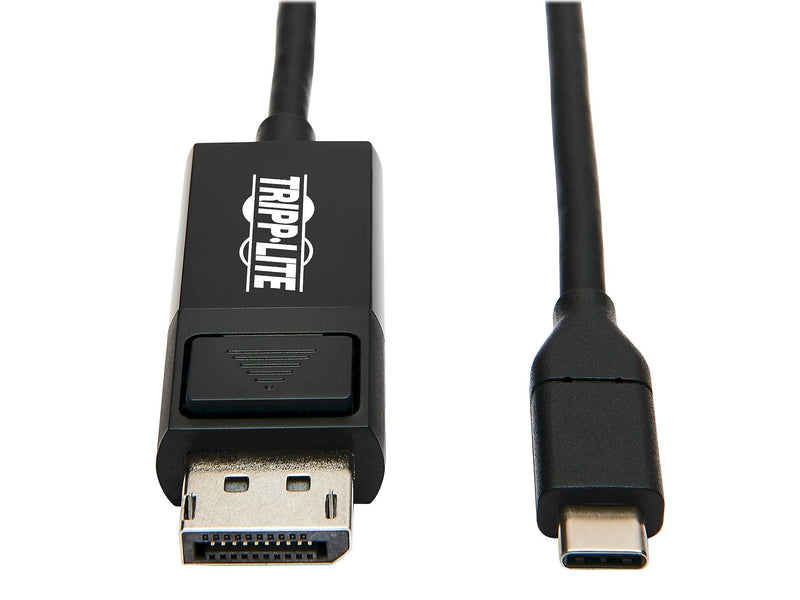 Tripp Lite USB C to Display Port Audio/Video Adapter, Male to Male, Black (U444-006-DP-BE)