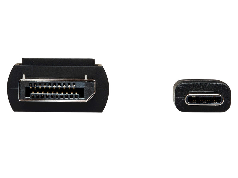 Tripp Lite USB C to Display Port Audio/Video Adapter, Male to Male, Black (U444-006-DP-BE)