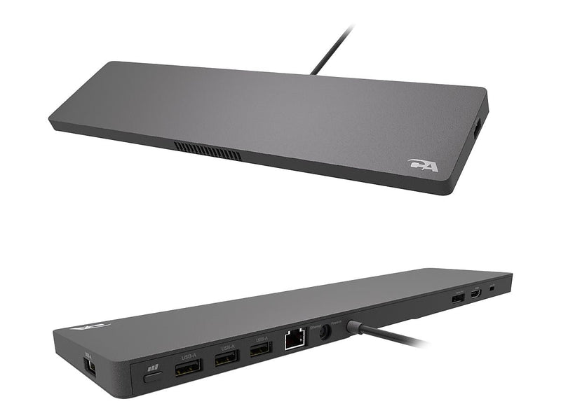 Cyber Acoustics Essential Dual Monitor Docking Station for Laptops (DS2000)