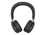 jabra Evolve2 75 Wireless Noise Canceling Bluetooth Stereo Mobile On Ear Headset, USB-C, Black (27599-989-899)