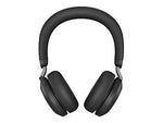 jabra Evolve2 75 Wireless Noise Canceling Bluetooth Stereo Mobile On Ear Headset, USB-A, Black (27599-999-989)