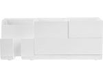 Bostitch Konnect Stackable Desk Organizer, White Plastic (KT2-BASEKIT2-WHT)