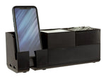 Bostitch Konnect Stackable Desk Organizer, Black Plastic (KT2-BASEKIT2-BLK)