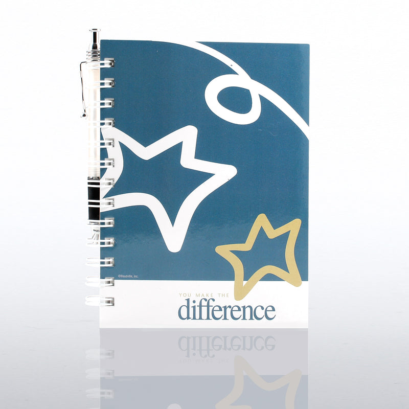 Baudville® Hardcover Journal W/ Pen, You Make the Difference