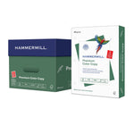 Hammermill Premium 8.5" x 11" 3-Hole Punched Color Copy Paper, 28 lbs., 100 Brightness, 500 Sheets/Ream, 8 Reams/Carton (102500)