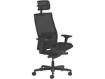 HON Ignition Mesh Swivel Task Chair, Black (HIWMMSKD.S2.A.H.IM.IMS.BL.SB.T.HR)