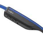 Shokz OpenMove Bone-Conduction Open-Ear Lifestyle Headphones with Microphones, Blue (S661-ST-BL-US)