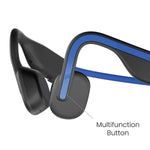 Shokz OpenMove Bone-Conduction Open-Ear Lifestyle Headphones with Microphones, Blue (S661-ST-BL-US)