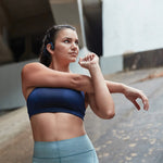 Shokz OpenMove Bone-Conduction Open-Ear Lifestyle Headphones with Microphones, Blue (S661-ST-BL-US)