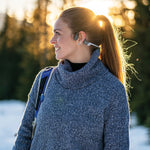 Shokz OpenRun Bone-Conduction Open-Ear Sport Headphones with Microphones, Gray (S803-ST-GY-US)