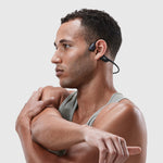 Shokz OpenRun Pro Premium Bone-Conduction Headphones with Microphones, Black (VXLS810STBKUS)