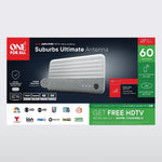 One For All 14450 Suburbs Line Amplified Indoor TV Antenna (A714450A)