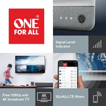 One For All 14450 Suburbs Line Amplified Indoor TV Antenna (A714450A)
