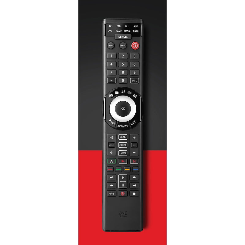 One For All Smart Control 8 Universal Remote (URC7880)