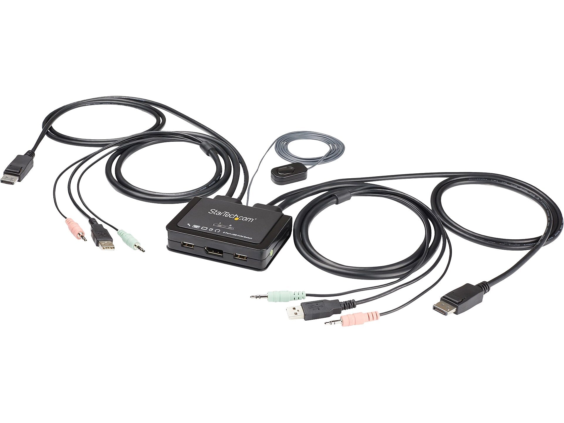 StarTech SV211DPUA4K 2-Port DisplayPort KVM Switch