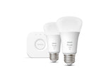 Philips Hue White Starter Kit, A19 2700K 10.5W E26 (563080)