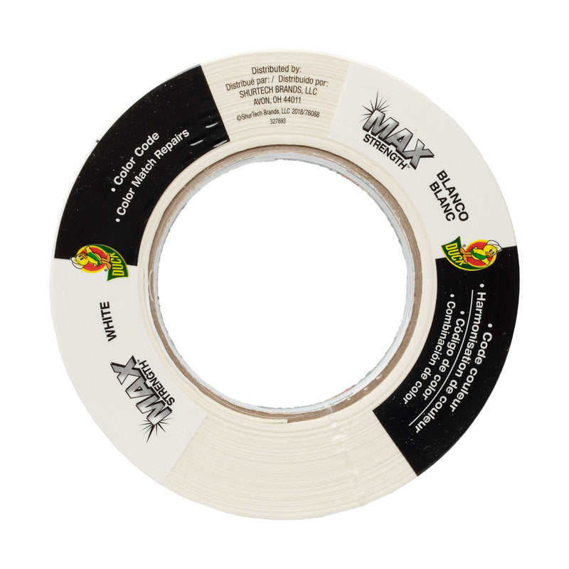 Duck Max Strength® Brand 1.88 in. x 35 yd. Duct Tape, White (240866)