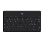 Logitech Keys-to-Go Ultra-Portable Keyboard For iPhone, iPad, and Apple TV, Black