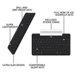 Logitech Keys-to-Go Ultra-Portable Keyboard For iPhone, iPad, and Apple TV, Black
