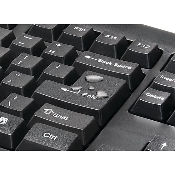 Kensington Pro Fit Wireless Keyboard, Black (K72450USA)