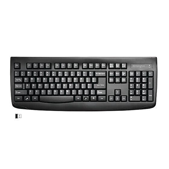 Kensington Pro Fit Wireless Keyboard, Black (K72450USA)