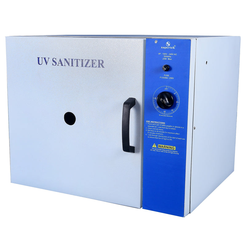 Supertek, UV Sanitation Cabinet, 20.5" x 16" x 16", White (SKFCH12040S)