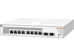 Aruba Instant On 1930 8-Port Gigabit Ethernet Managed Switch, 10/100/1000 Mbps, White (JL681A#ABA)